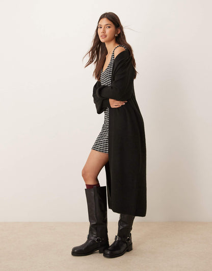 Longline Knitted Cardigan