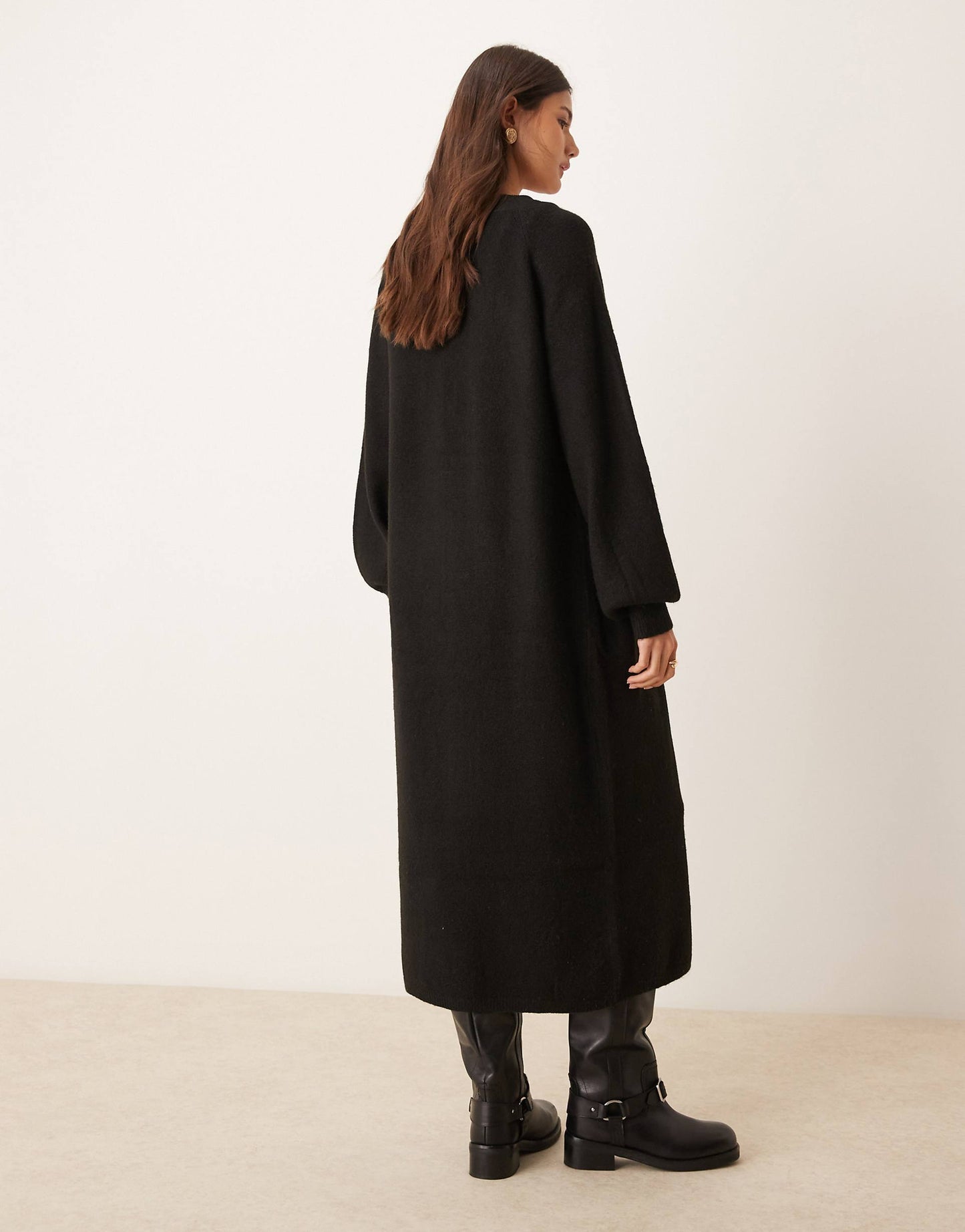 Longline Knitted Cardigan