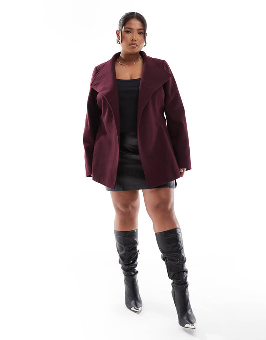 Wrap Wool Coat