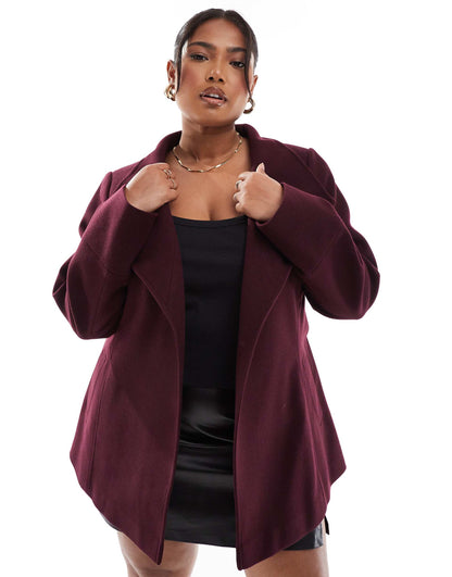 Wrap Wool Coat