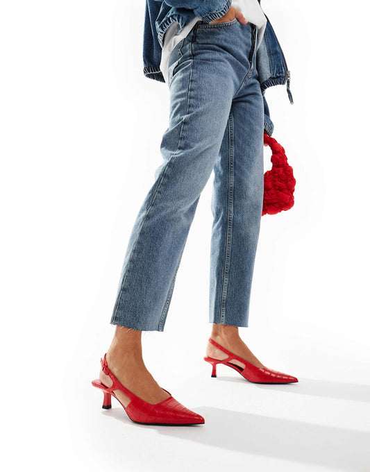 Kitten Heel Slingback