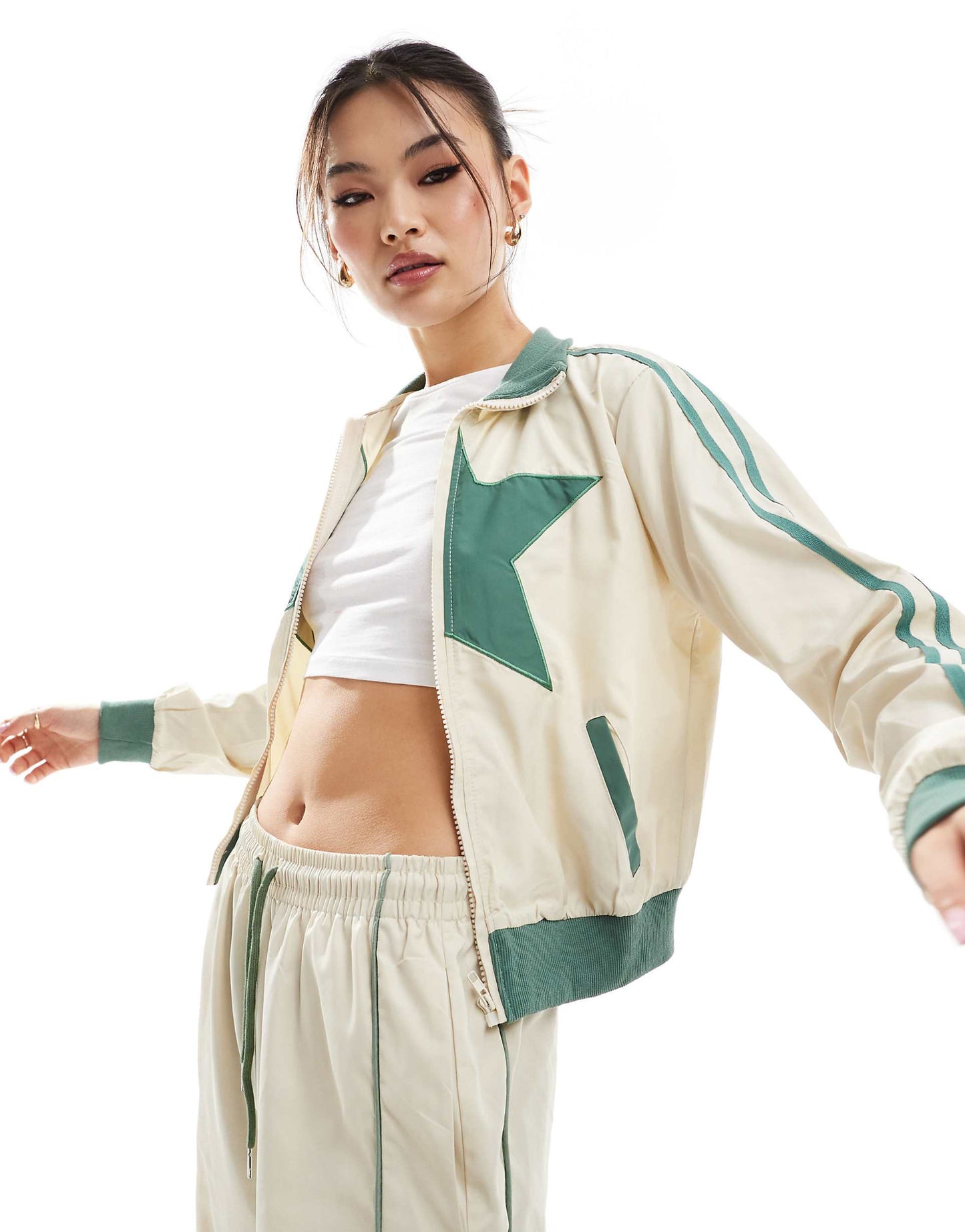 Superstar Nylon Track Jacket Co-Ord