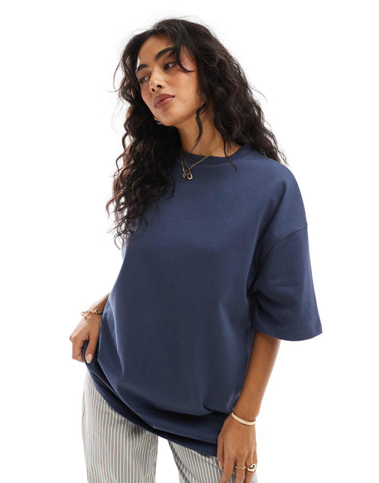 Longline Heavyweight Oversized T-Shirt