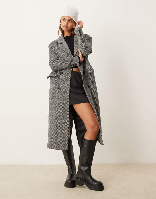 Oversized Tailored Coat