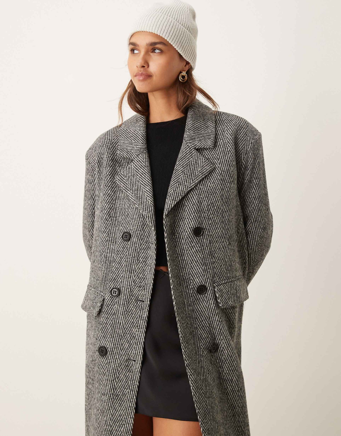 Oversized Tailored Coat