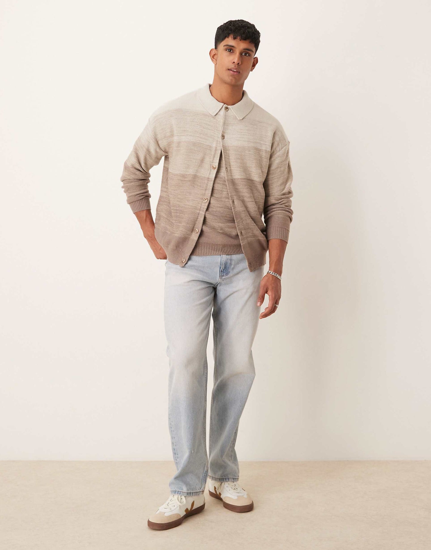 Co-Ord Relaxed Knitted Cardigan