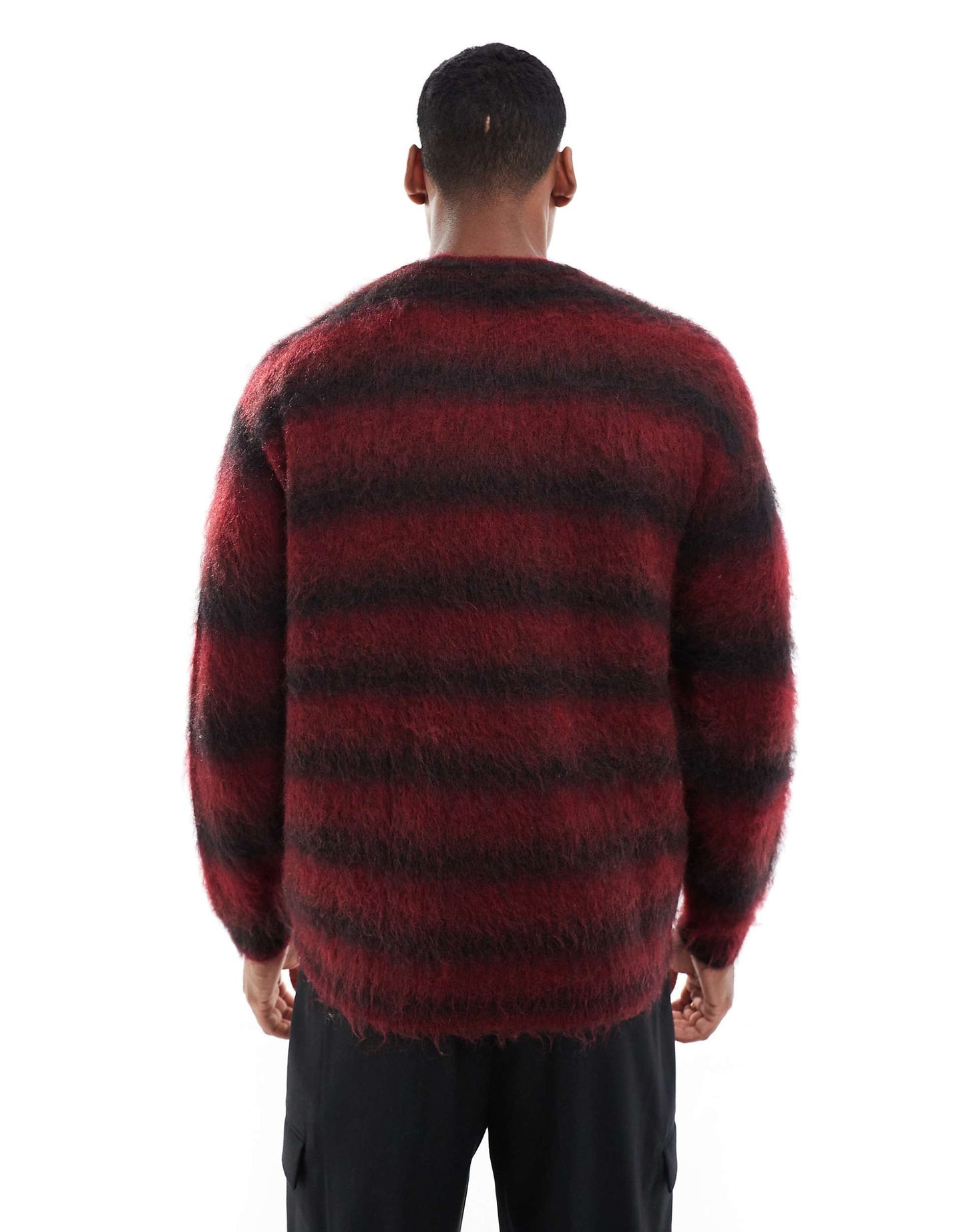 Oversized Knitted Fluffy Jumper