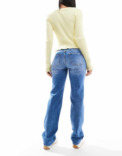 Blush Straight Leg Jeans