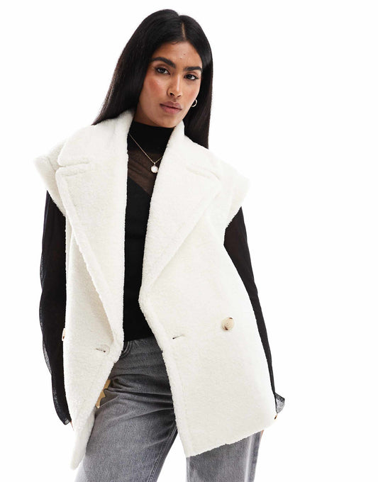 Faux Shearling Gilet