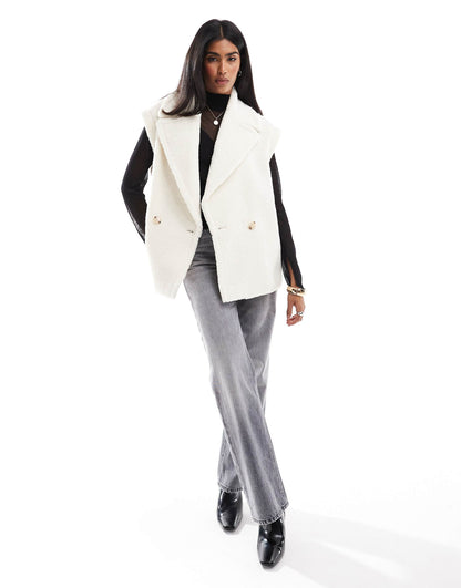 Faux Shearling Gilet