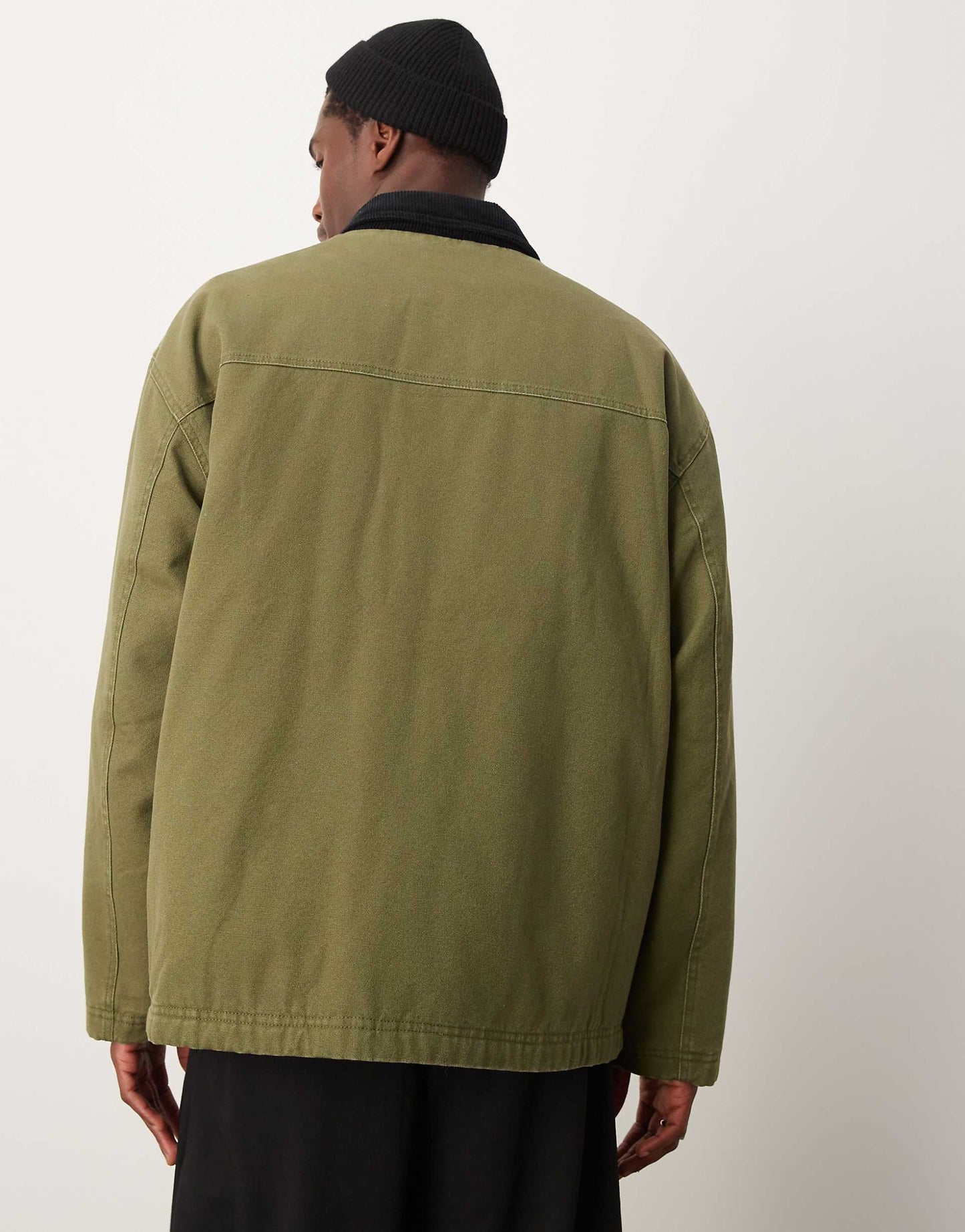 Oversized Harrington Jacket