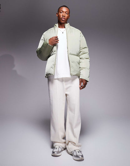 Oversized Utility Puffer Jacket
