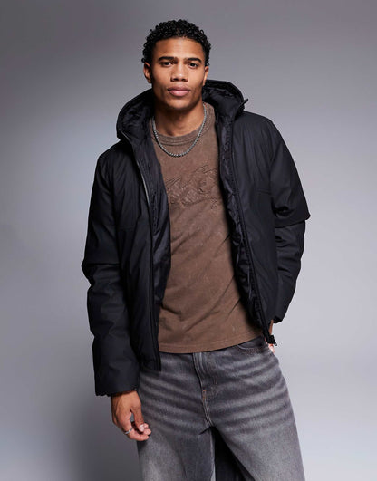 Rubberised Puffer Jacket