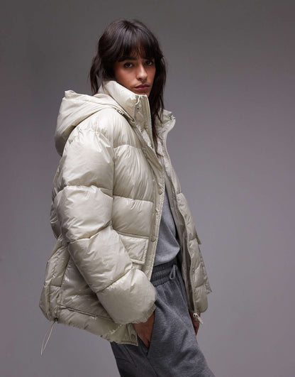 Puffer Bomber Jacket
