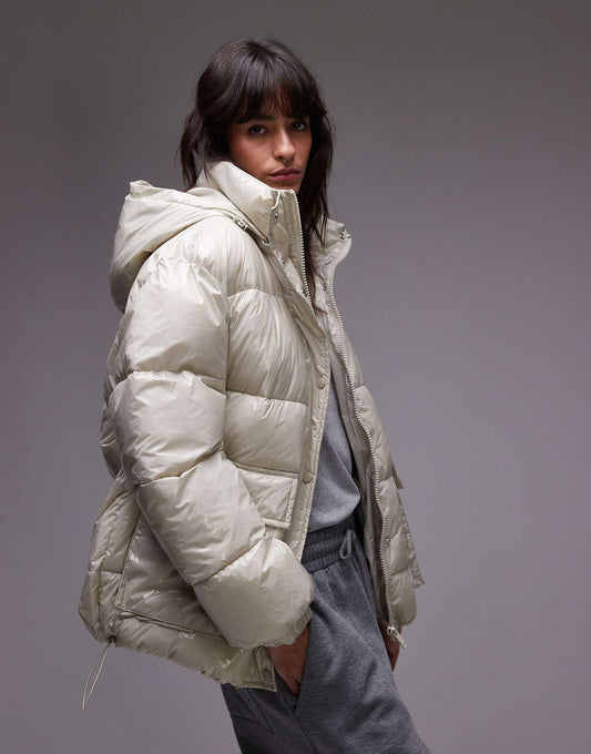 Puffer Bomber Jacket