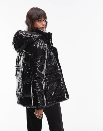 Puffer Bomber Jacket