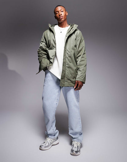 Wadded Borg Lined Parka