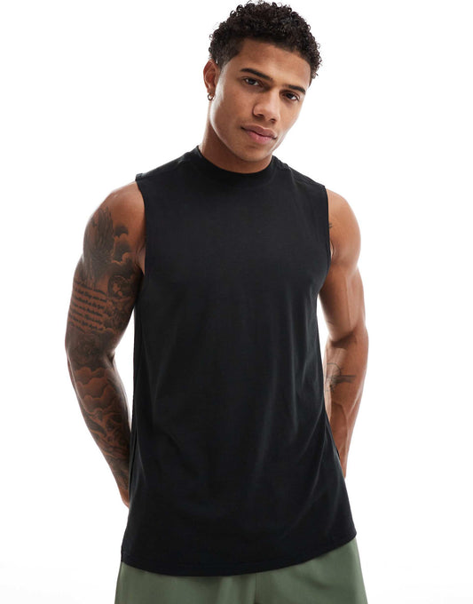 Icon Performance Jersey Quick Dry Drop Armhole Training Vest