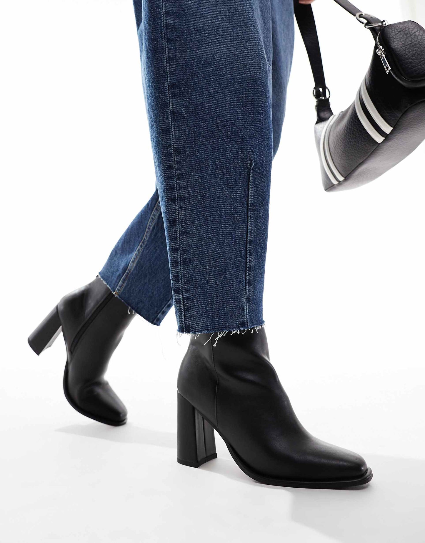 Maddie Block Heel Ankle Boot