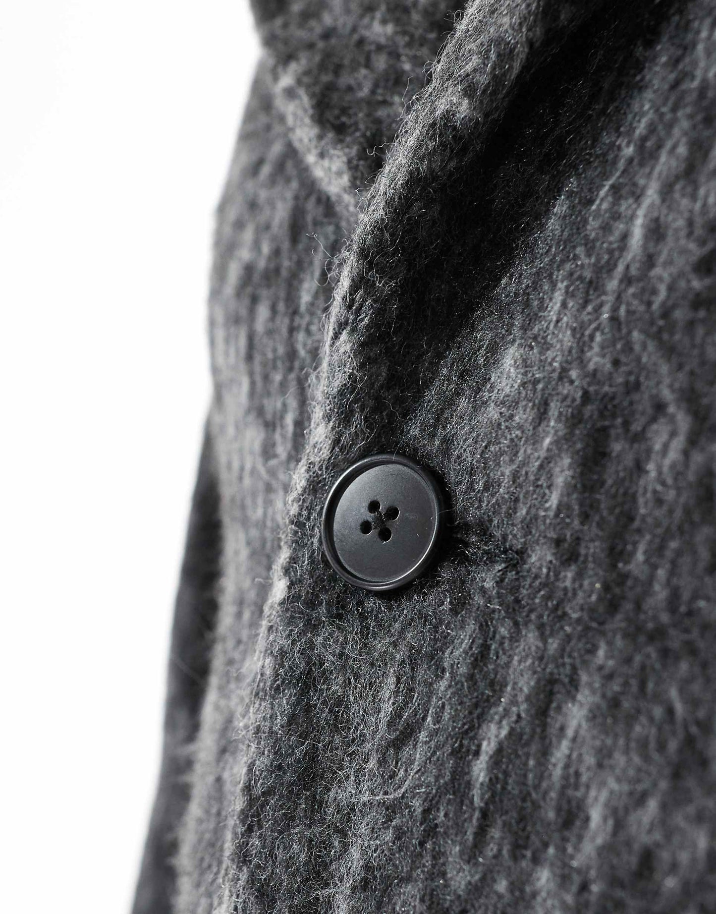 Brushed Wool Look Overcoat