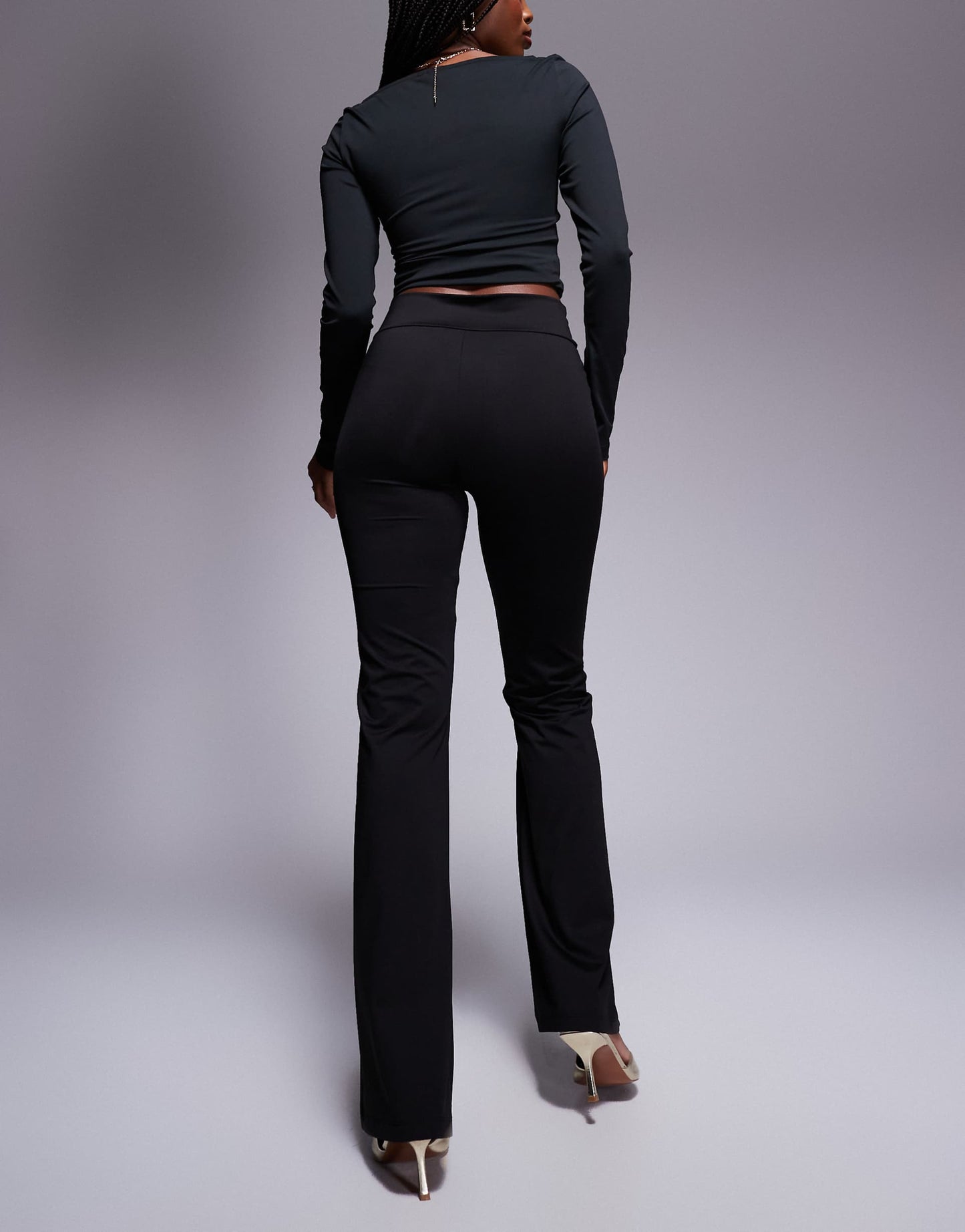 Slinky Base Layer Flare With V Waist Band