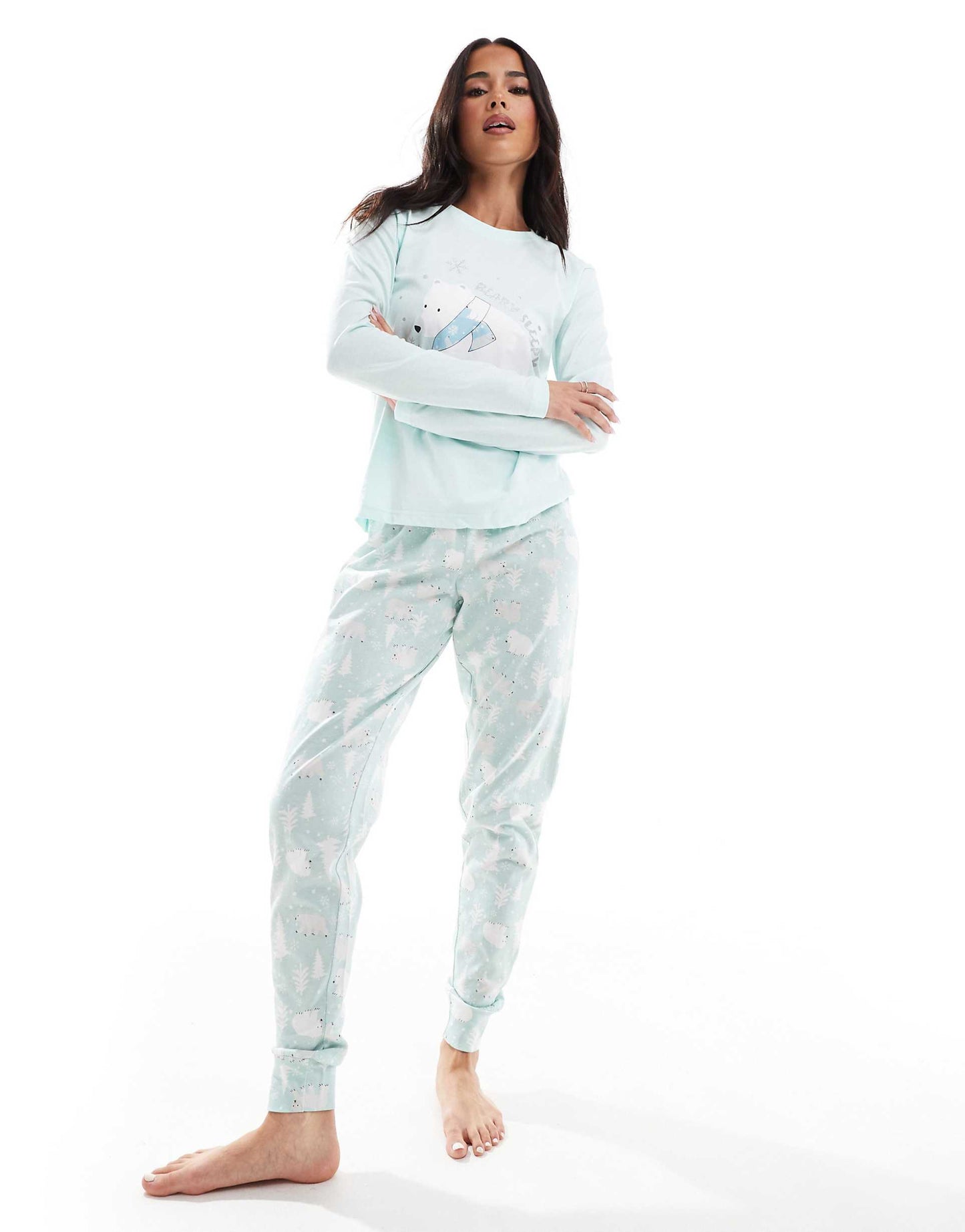 Polar Bear Long Pyjama Set