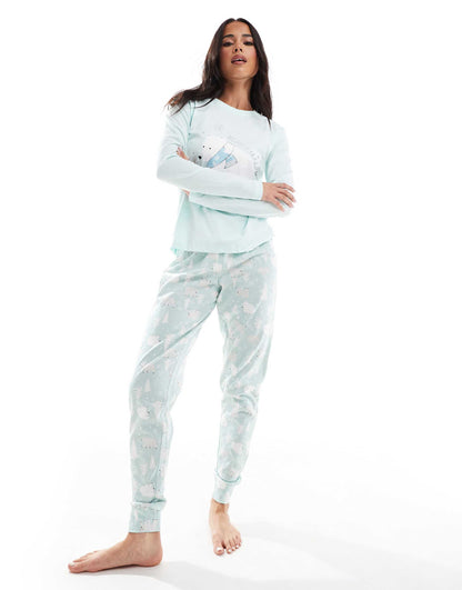 Polar Bear Long Pyjama Set
