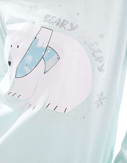 Polar Bear Long Pyjama Set