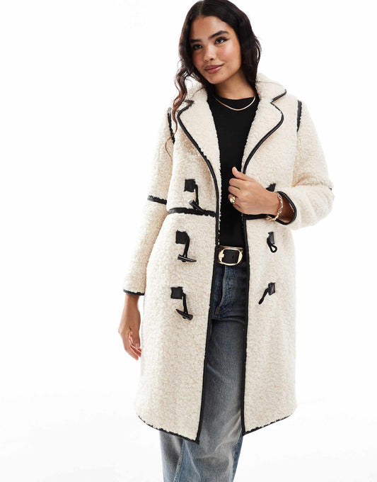 Longline Borg Coat