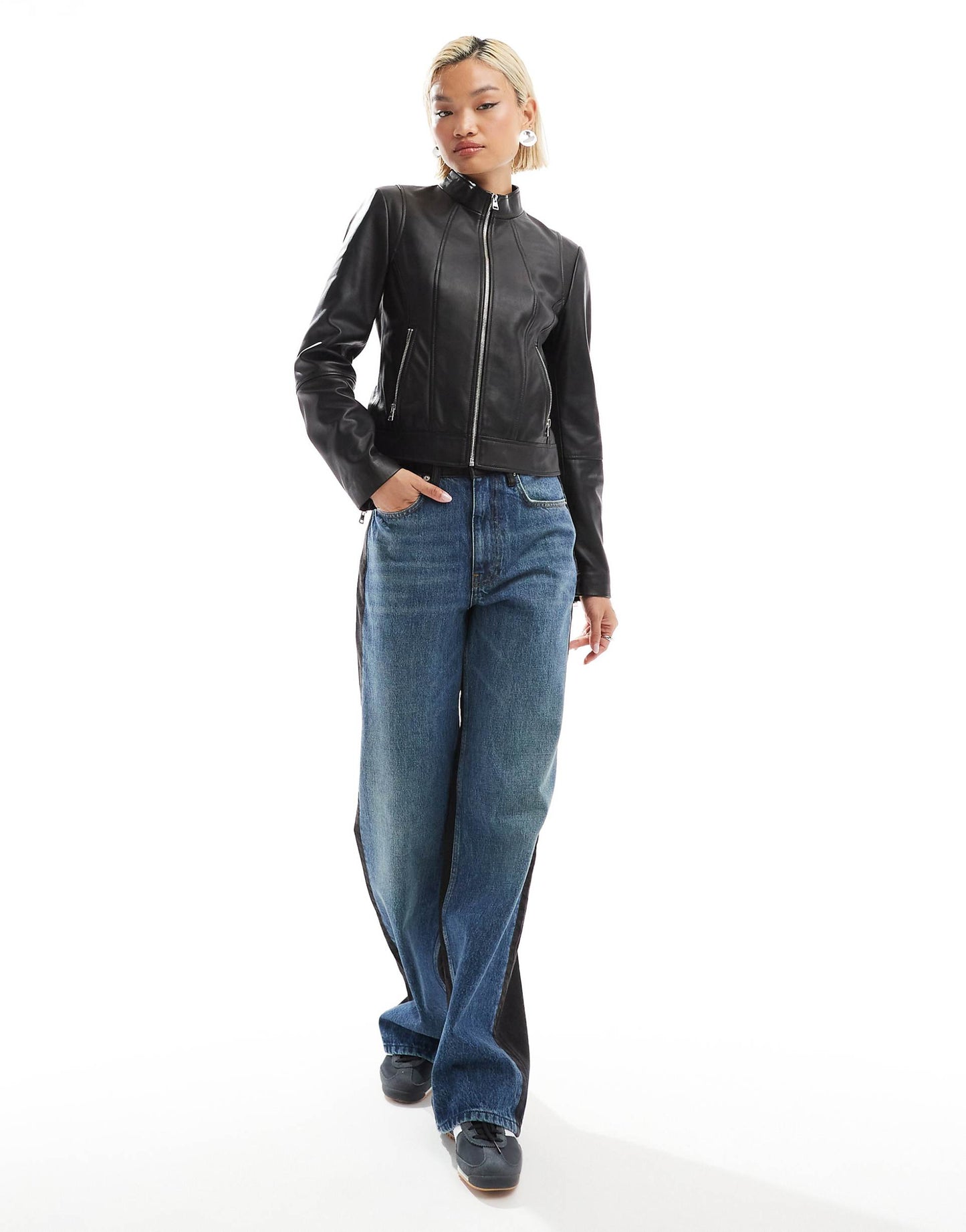 Leather Moto Jacket