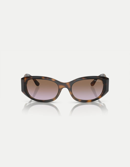 Eyewear Vo5525S Rectangle Sunglasses With Violet Lens