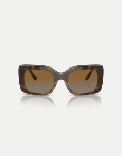 Eyewear Vo5481S Rectangle Polarised Sunglasses With Grey Lens