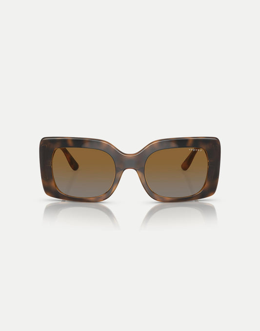 Eyewear Vo5481S Rectangle Polarised Sunglasses With Grey Lens