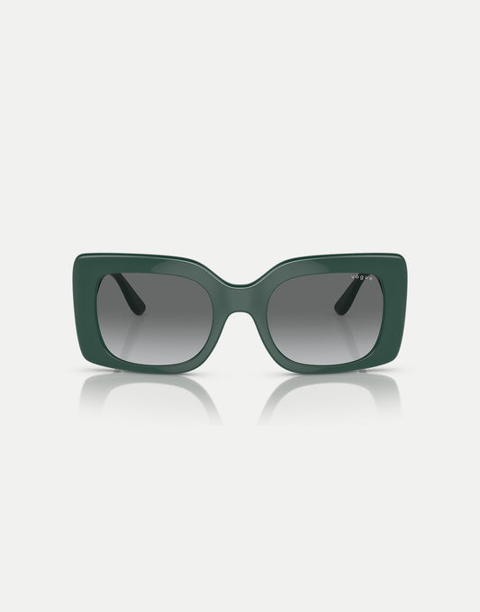 Eyewear  Rectangle Sunglasses With Grey Lens