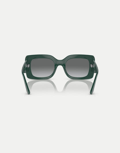 Eyewear  Rectangle Sunglasses With Grey Lens