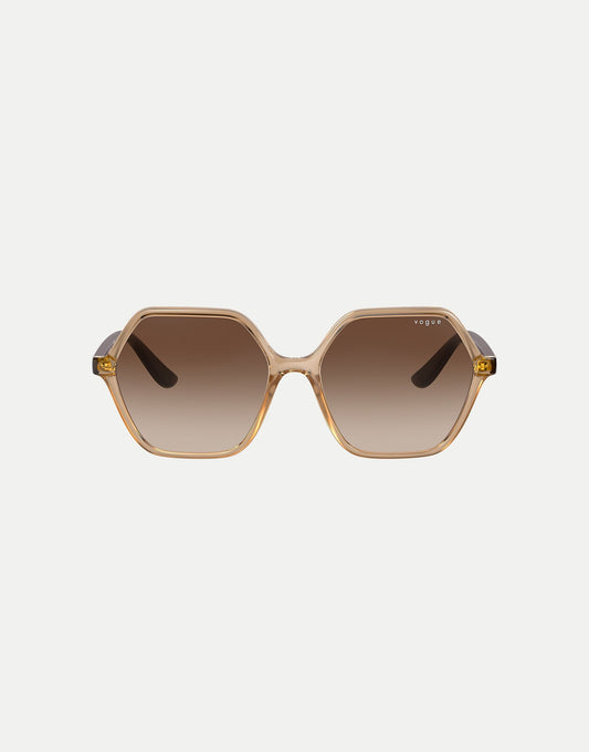 Eyewear Vo5361S Rectangle Sunglasses With Brown Lens