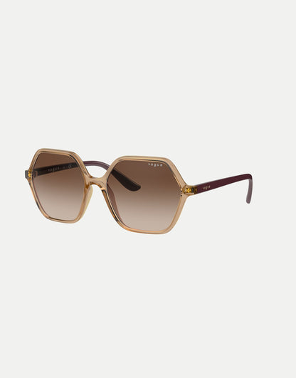 Eyewear Vo5361S Rectangle Sunglasses With Brown Lens
