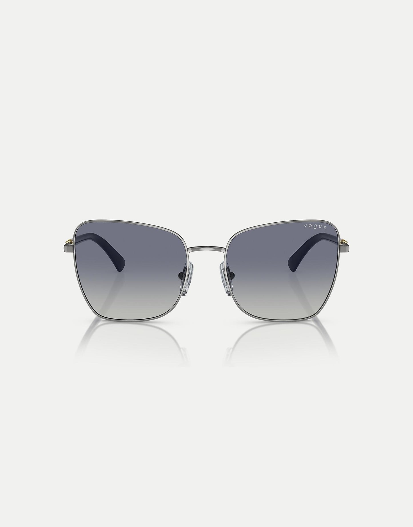 Eyewear Butterfly Sunglasses With Grey Lens