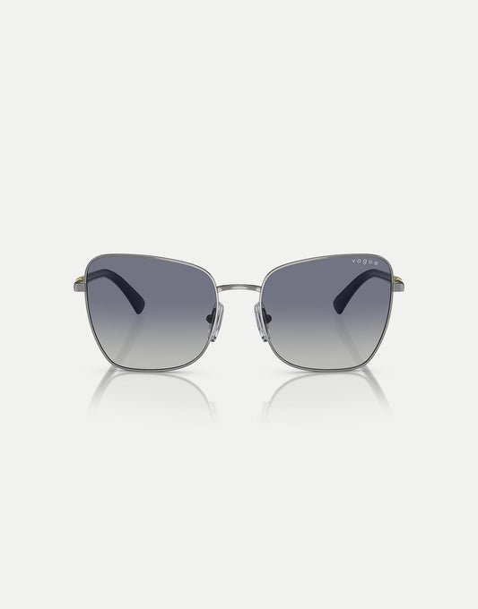 Eyewear Butterfly Sunglasses With Grey Lens