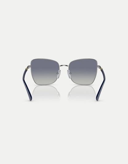 Eyewear Butterfly Sunglasses With Grey Lens