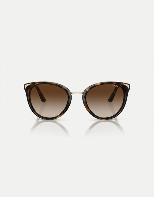 Eyewear Vo5230S Butterfly Sunglasses Iwith Brown Lens