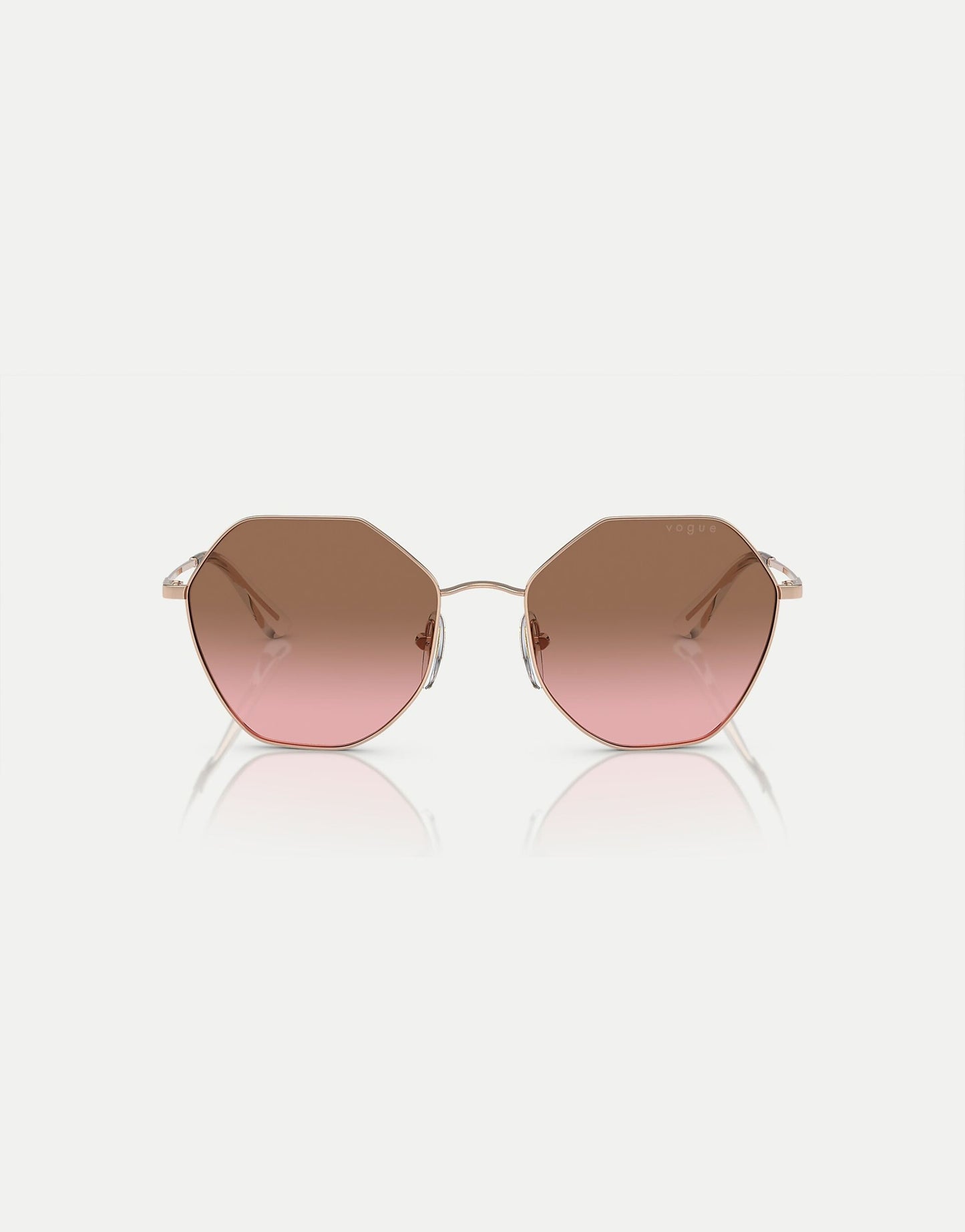 Eyewear Vo4180S Irregular Sunglasses With Pink Lens