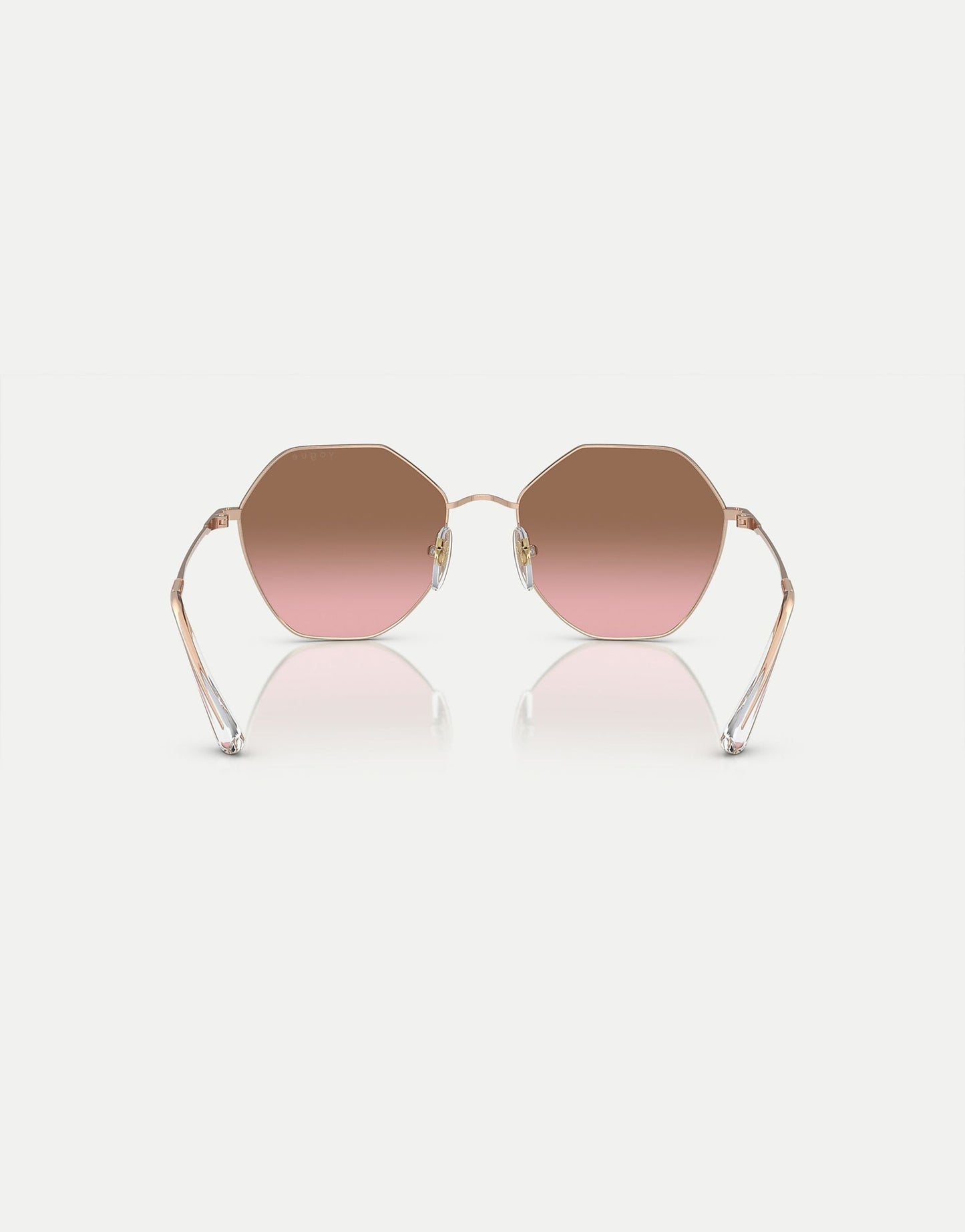 Eyewear Vo4180S Irregular Sunglasses With Pink Lens
