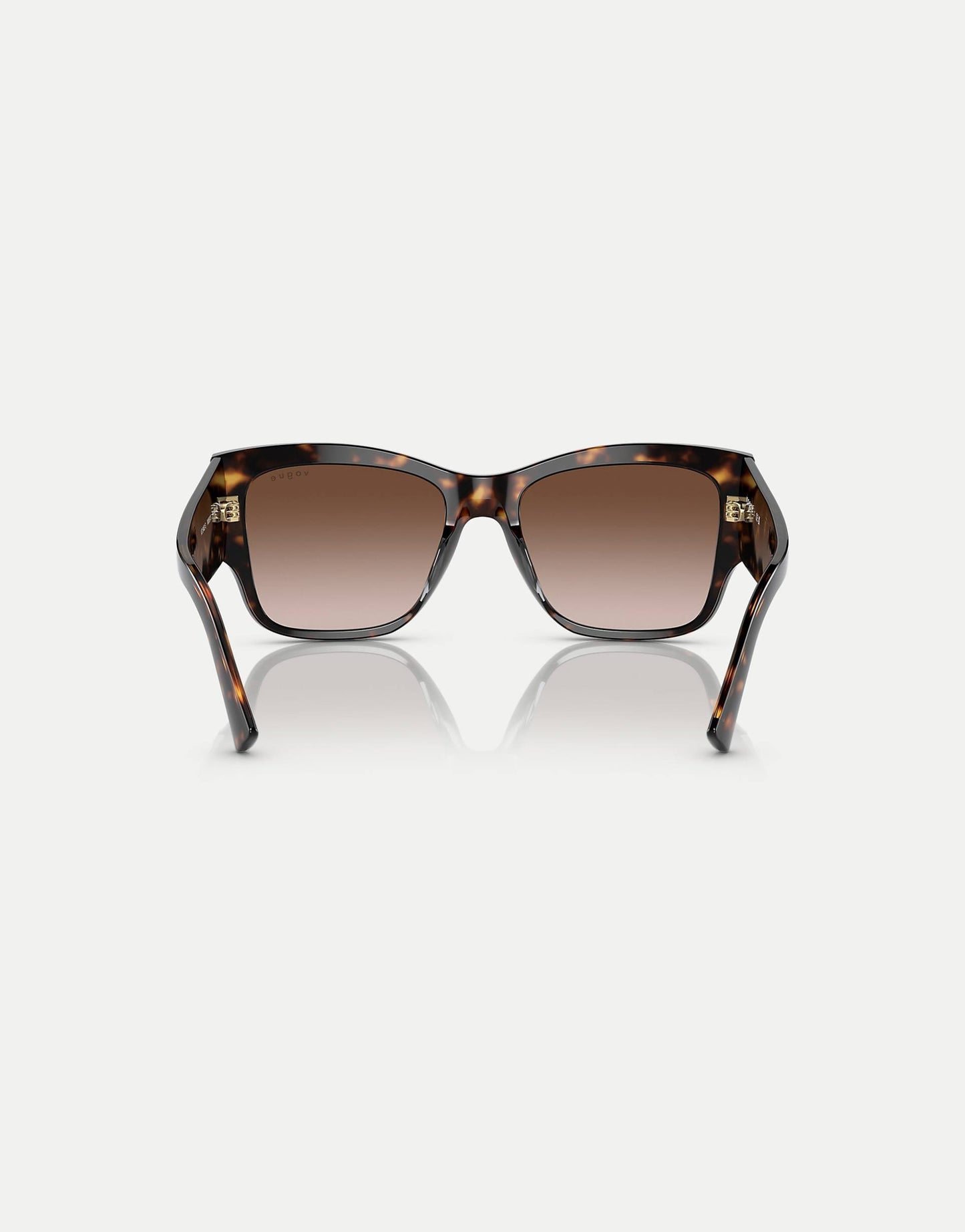 Eyewear Square Sunglasses With Brown Lens