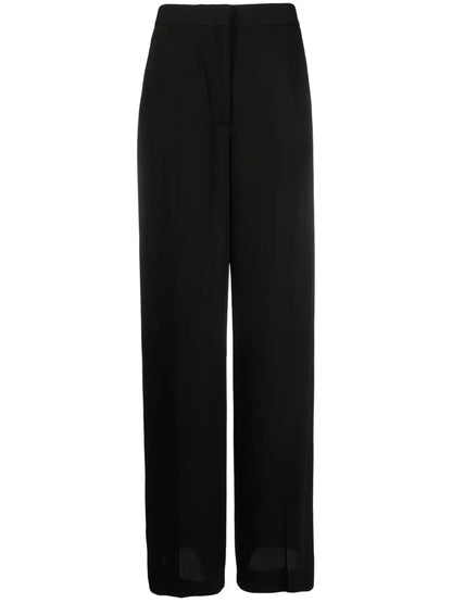 High-Waisted Palazzo Trousers