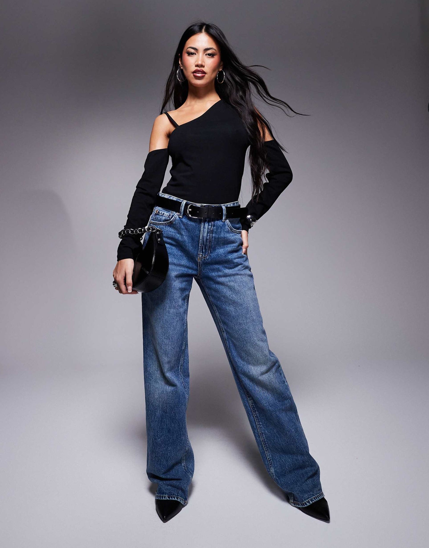 Strappy Asymmetric Bodsyuit