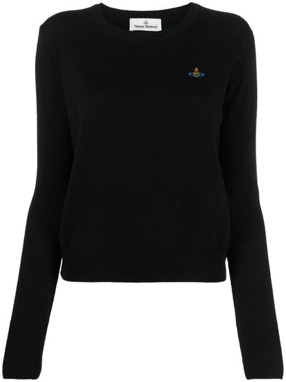 Logo-Embroidered Jumper