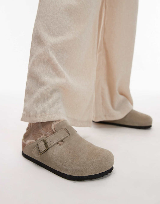 Unisex Boston Shearling Clogs