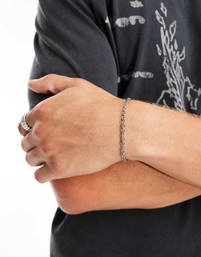 Waterproof Stainless Steel Chain Bracelet