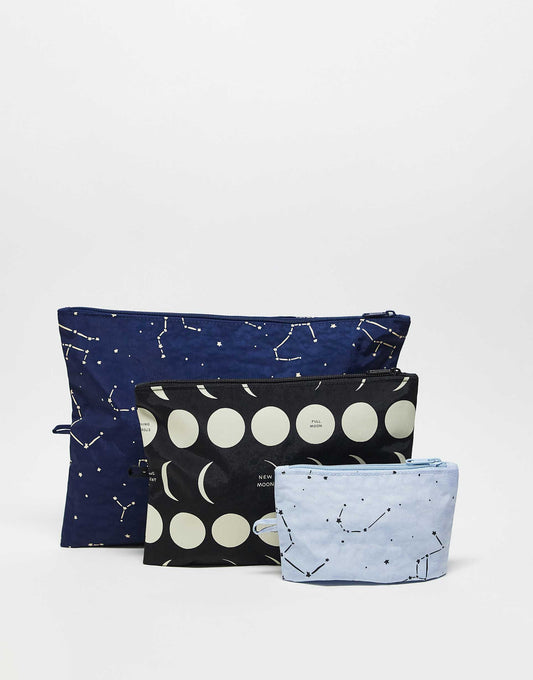 Pack Of 3 Go Pouch Set